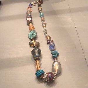 Multi bead necklace